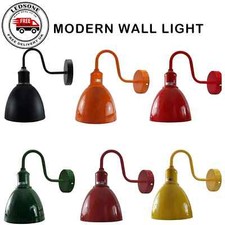 Modern Vintage Wall Light Industrial Swan Neck Wall Sconces Indoor Wall Lamp