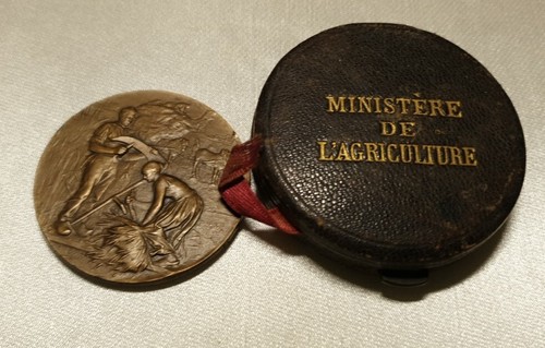 1930s 41mm bronze medal - , by