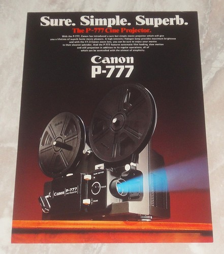 Rare canon 777 super cine - canon, 8