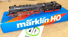 MARKLIN HO 3084 FREIGHT TRAIN STEAM LOCOMOTIVE 050 DB EPOCH IV WITH SMOKE - BXD