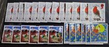 25xUnfranked 1st Class 2010/16/17 Xmas Stamp Mix Off Paper No Gum Face Val£42.50
