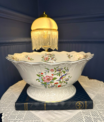 Aynsley bone china floral - floral, bird