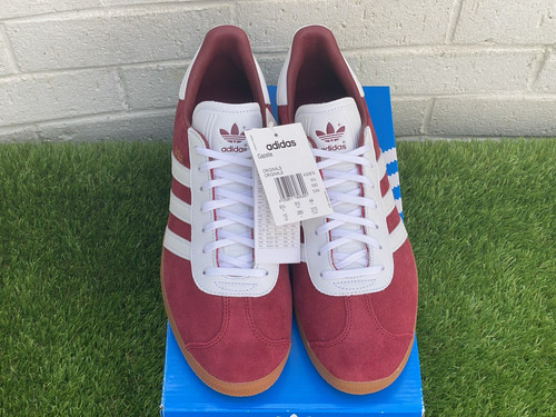 Adidas gazelle burgundy - burgundy, &
