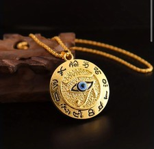 Eye of Horus Necklace Gold