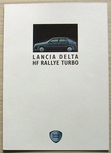 Lancia delta rallye turbo - lancia,