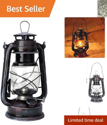 Classic red kerosene lamp - classic,