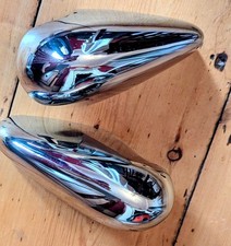 MGB CHROME FRONT OVERRIDERS PAIR