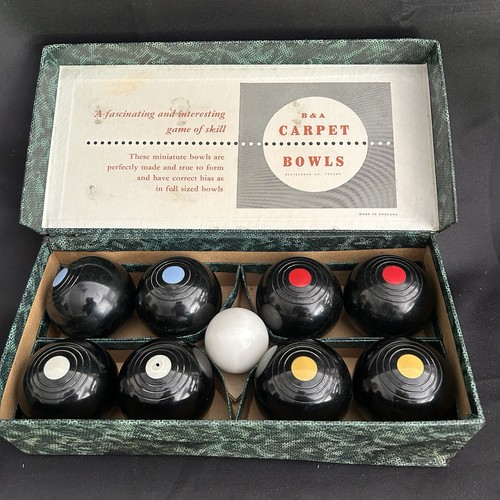 Vintage a 1carpet bowls - vintage,