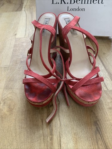 Bennett pink suede cork - bennett,