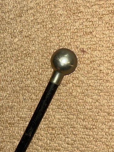 Antique ebonized swagger - antique, stick