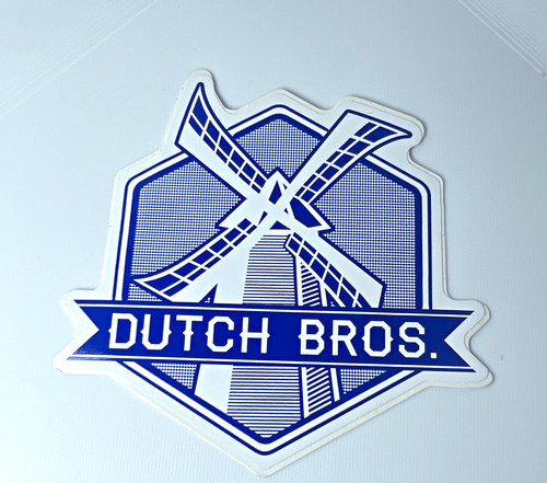 Dutch bros windmill logo - bros,