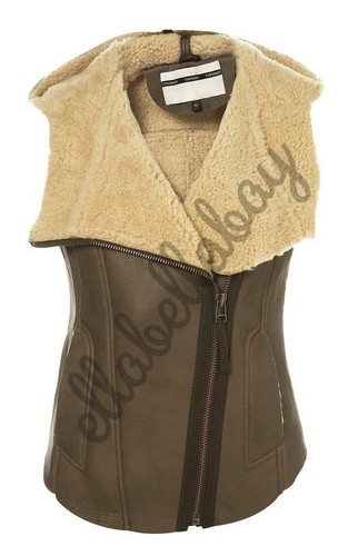 Topshop genuine shearling - topshop,