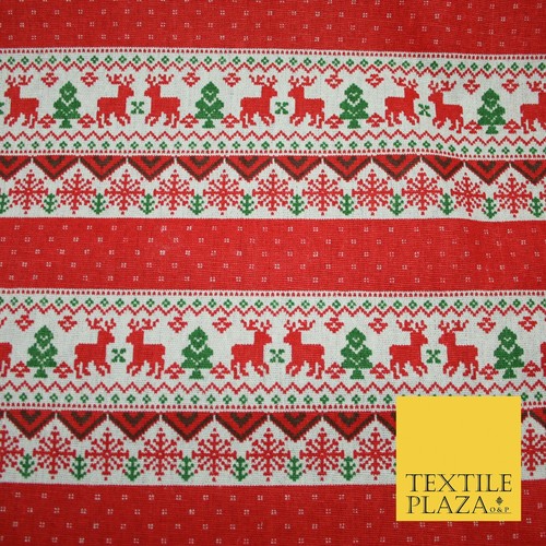 Fair isle reindeer tree - fair,