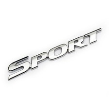 Car styling abs chrome logo - 3d,