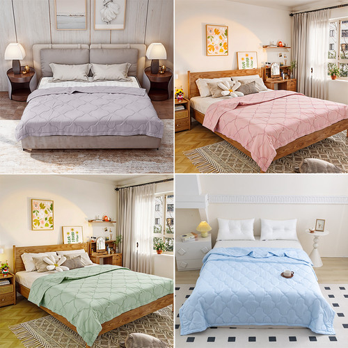 Ouilted cooling blanket summer - cooling,