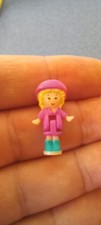 Polly Pocket Fun Time Clock Figurine 1991