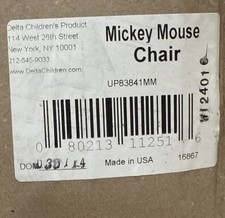Kids Disney Mickey Mouse Chair