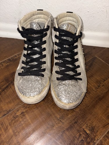 Golden goose silver - golden, glitter