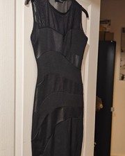 JANE NORMAN BLACK B/CON DRESS