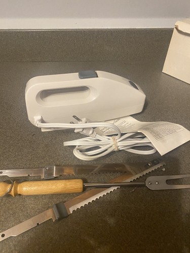 Vintage electric carving knife - vintage,