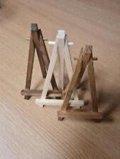 MINIATURE WOODEN EASEL 15cm x 8cm small card sign holder, place setting, wedding