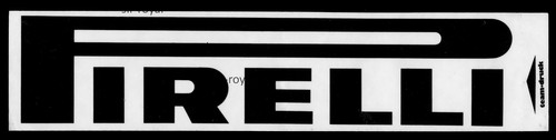 Advertising stickers pirelli - stickers,