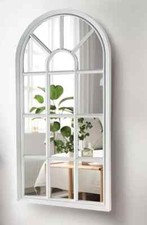 Window Style Wall Mirror Decor