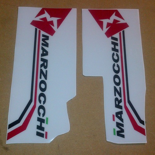 Marzocchi fork decals - marzocchi,