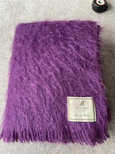 Luxury mohair throw blanket - luxury,