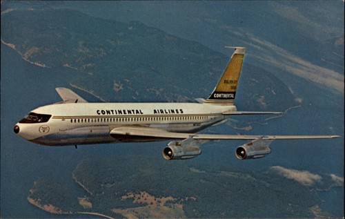 Continental airlines 720b fan - continental,