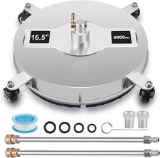 16.5” Pressure Washer Surface Cleaner Power Pressure Washer Patio Floor Cleaner