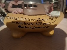 M&S Percy Pig Rare Gold Piggy Back