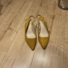 Woman’s Mustard Pointy Toe