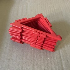 14 pieces Polydron - red