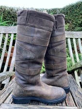 TOGGI LONG LEATHER CHOCOLATE