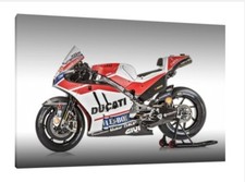 Ducati Desmosedici GP17 - Jorge Lorenzo Moto GP Wall Art