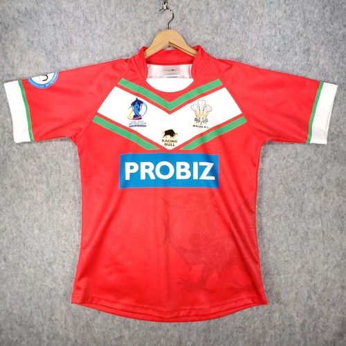 Wales rugby shirt mens medium - wales,