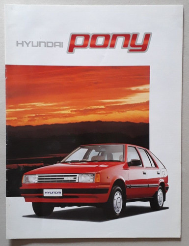 Hyundai pony range brochure - hyundai,