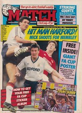 Mick Harford Luton Town Match
