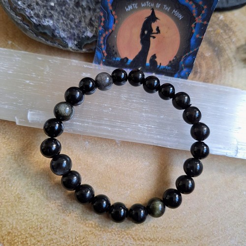 Jet black tourmaline obsidian - jet,,