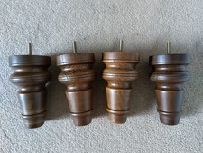 4 x REPRODUCTION WOODEN Legs