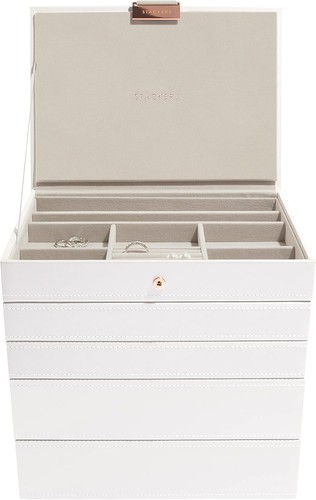 Stackers white rose - stackers, gold