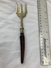 Vintage Silver Plate Toasting or Serving Fork by William Kay of Worcester