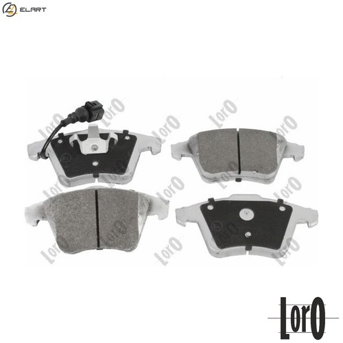 Brake pad set disc - set,