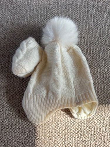 Primark baby cream hat - cream,