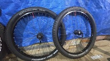 Tandem 26" Wheels: DT Hugi Hubs + Sun Rhyno Lite 40H + NEW Schwalbe Tyres