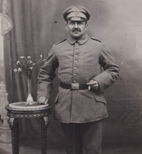 Ww1 german soldier rppc photo - ww1,