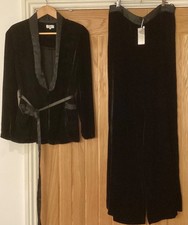 Ghost black velvet silk