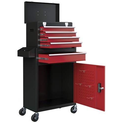 Homcom tool cabinet - cabinet, on