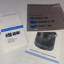 Hasselblad 500C/M 500EL/M SWC/M Camera Original Manual Instruction Book V20